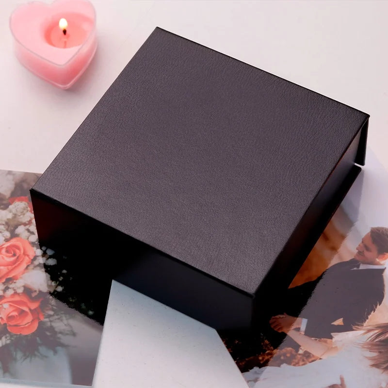 Boîte-cadeau pour porte-clés - Noir - Emballage cadeau pour la famille - Image 4