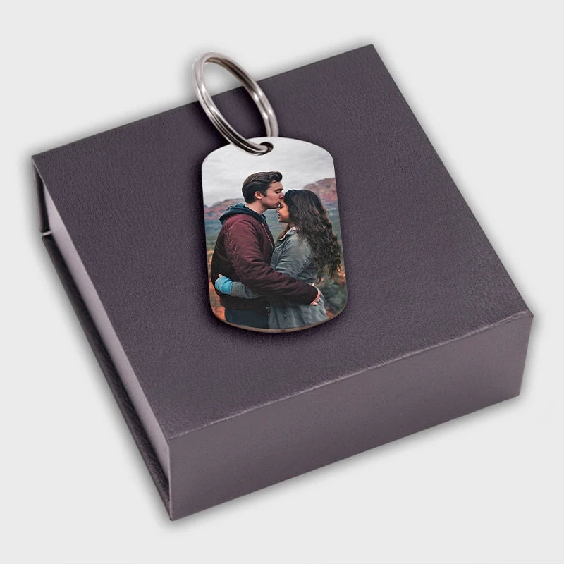 Boîte-cadeau pour porte-clés - Noir - Emballage cadeau pour la famille - Image 1