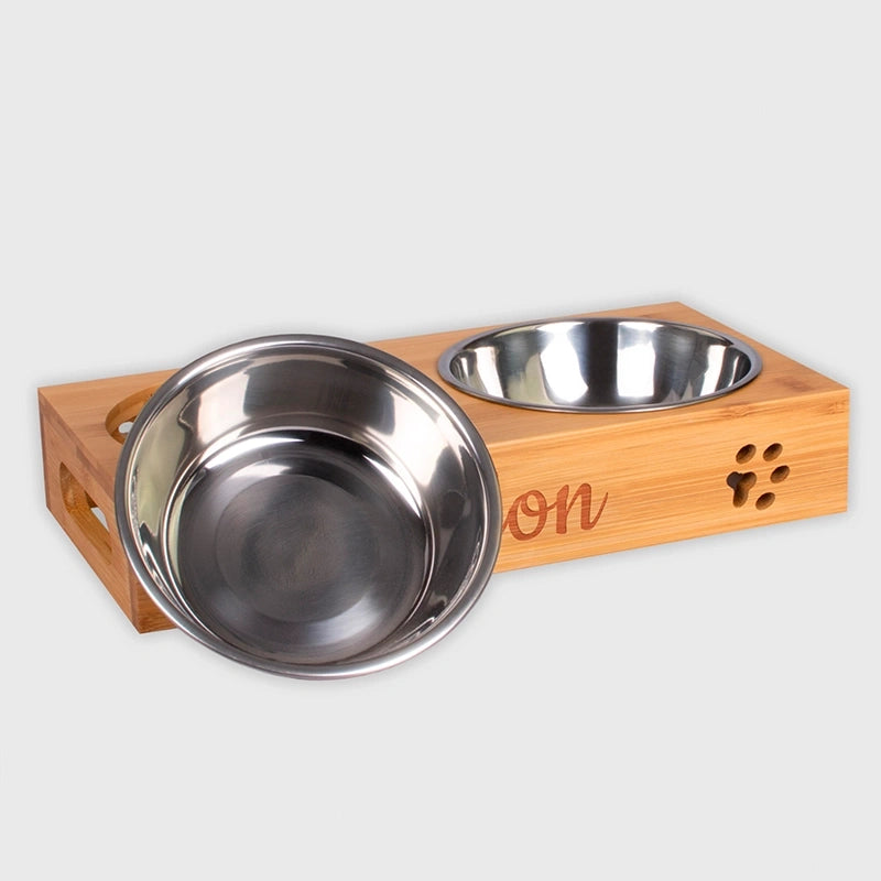 Gamelle pour chat personnalisée avec nom – Station de nourriture pour chat - Image 8