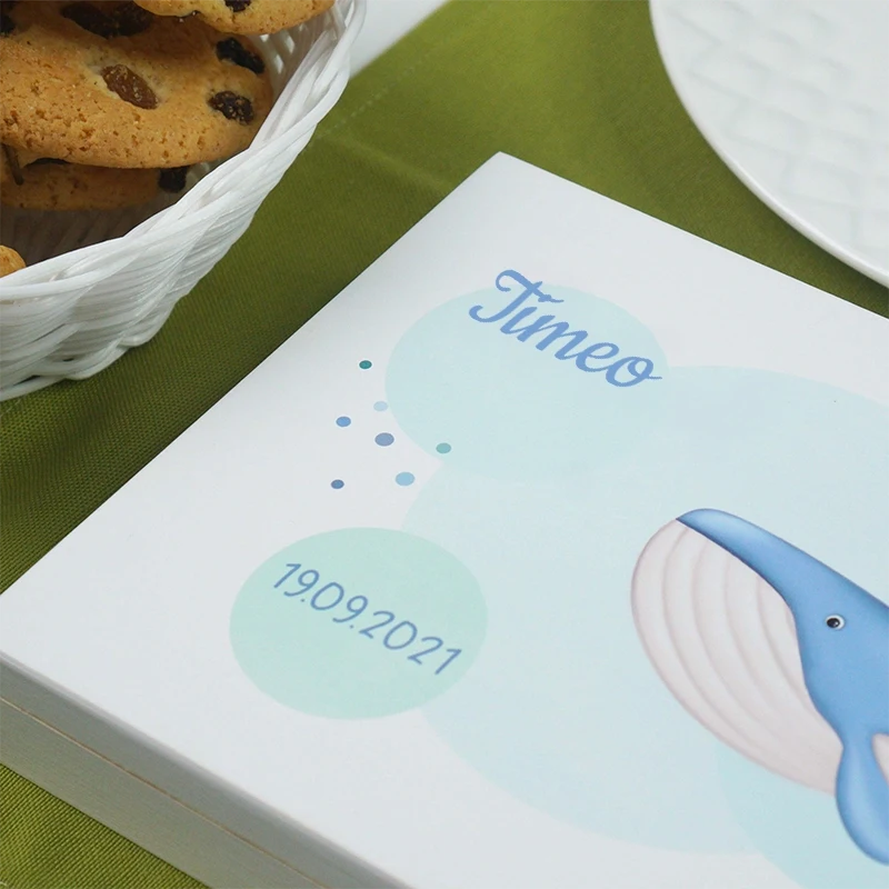 Couverts pour enfants personnalisés avec prénom - Motif Baleine - Image 8