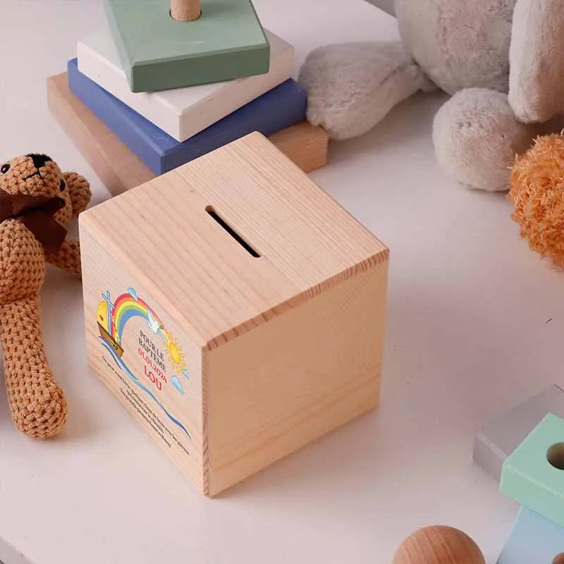 Tirelire enfant personnalisée avec prénom - Après le Déluge - Image 8
