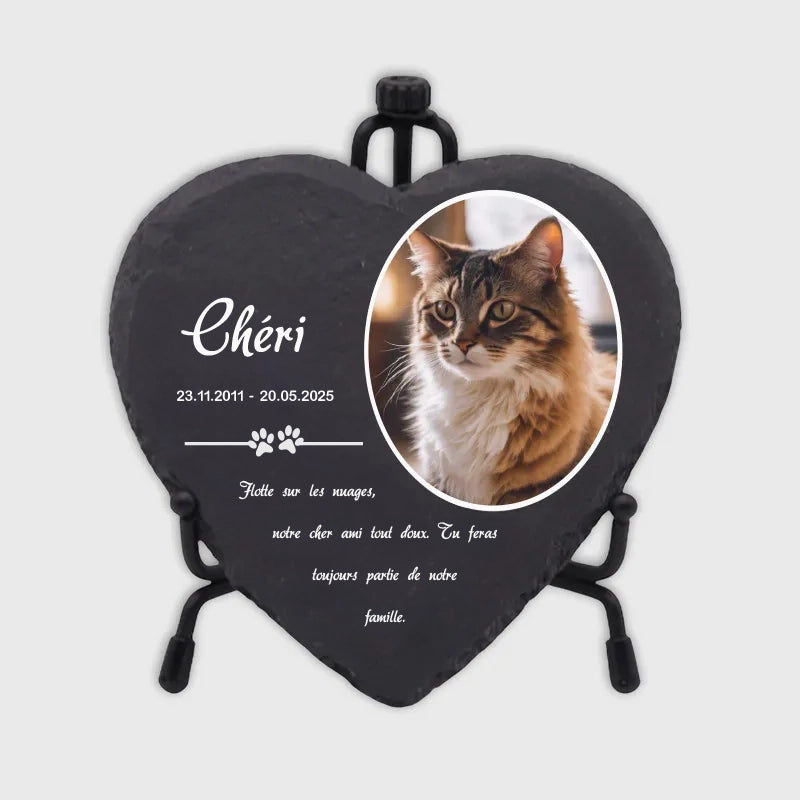 Plaque funéraire personnalisée pour animaux - Pattes - Image 11