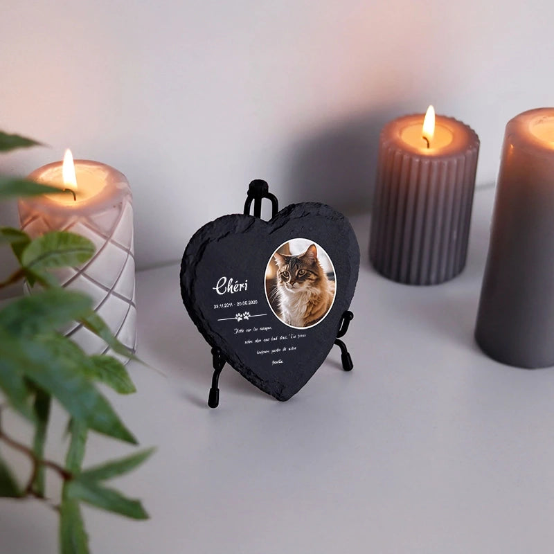 Plaque funéraire personnalisée pour animaux - Pattes - Image 10